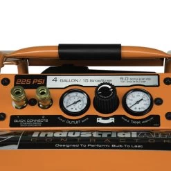 Industrial Air C041I 4 Gallon Oil-Free Hot Dog Air Compressor 35 Industrial Air C041I 4 Gallon Oil-Free Hot Dog Air Compressor -Tool Store idanc041i o