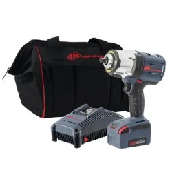 Ingersoll Rand IRTW7152-K12 IQV20 Brushless Lithium-Ion 1/2 In. Cordless High Torque Impact Wrench Kit (5 Ah)