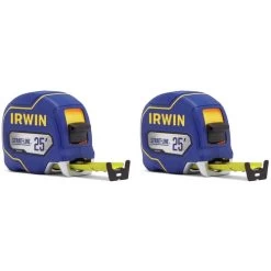 Irwin IWHT39396S (2-Pack) Strait-Line 25 Ft. Tape Measure