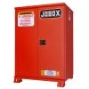 JOBOX 1-850610 12 Gallon Heavy-Duty Safety Cabinet (Red)