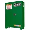JOBOX 1-850670 12 Gallon Heavy-Duty Safety Cabinet (Green)