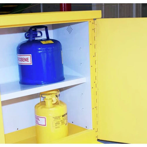 JOBOX 1-853990 30 Gallon Heavy-Duty Safety Cabinet (Yellow) 6 JOBOX 1-853990 30 Gallon Heavy-Duty Safety Cabinet (Yellow) - Image 6