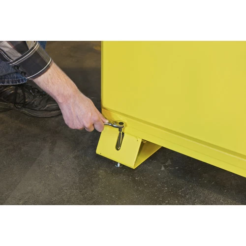 JOBOX 1-853990 30 Gallon Heavy-Duty Safety Cabinet (Yellow) 7 JOBOX 1-853990 30 Gallon Heavy-Duty Safety Cabinet (Yellow) - Image 7