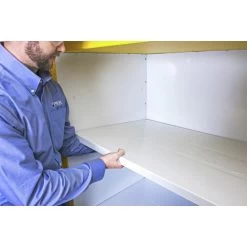 JOBOX 1-854990 30 Gallon Heavy-Duty Self-Closing Safety Cabinet (Yellow) 11 JOBOX 1-854990 30 Gallon Heavy-Duty Self-Closing Safety Cabinet (Yellow) -Tool Store jbxn1 854990 e