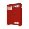 JOBOX 1-856610 45 Gallon Heavy-Duty Safety Cabinet (Red)