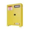 JOBOX 1-856990 45 Gallon Heavy-Duty Safety Cabinet (Yellow)
