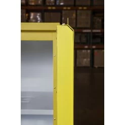 JOBOX 1-857990 45 Gallon Heavy-Duty Self-Closing Safety Cabinet (Yellow) 11 JOBOX 1-857990 45 Gallon Heavy-Duty Self-Closing Safety Cabinet (Yellow) -Tool Store jbxn1 857990 e