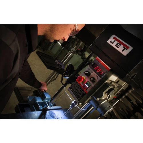 JET 354250 JDPE-20EVS-PDF 115V 1-Phase 20 In. Variable Speed Drill Press With Power Downfeed 15 JET 354250 JDPE-20EVS-PDF 115V 1-Phase 20 In. Variable Speed Drill Press With Power Downfeed - Image 15