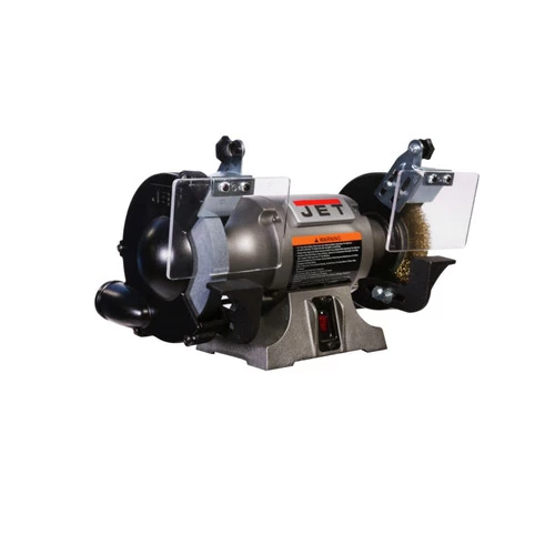 JET 577126 JBG-6W Shop Grinder With Grinding Wheel And Wire Wheel 2 JET 577126 JBG-6W Shop Grinder With Grinding Wheel And Wire Wheel - Image 2