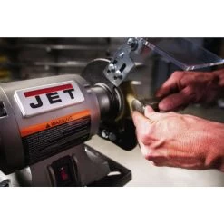 JET 577126 JBG-6W Shop Grinder With Grinding Wheel And Wire Wheel 11 JET 577126 JBG-6W Shop Grinder With Grinding Wheel And Wire Wheel -Tool Store jetn577126 e