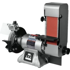 JET 577436 IBGB-436VS 8 In. Variable Speed Industrial Grinder And 4 X 36 In. Belt Sander
