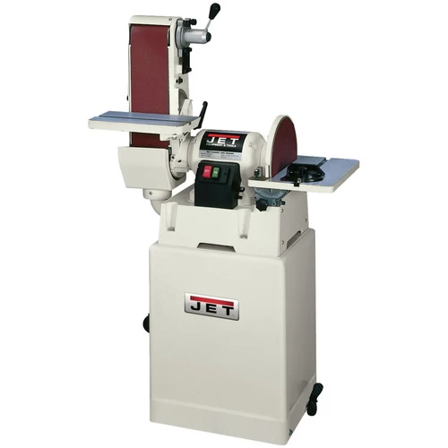 JET JSG-6CS 6 In. X 48 In. Belt / 12 In. Disc Combination Sander With Closed Stand 1 JET JSG-6CS 6 In. X 48 In. Belt / 12 In. Disc Combination Sander With Closed Stand