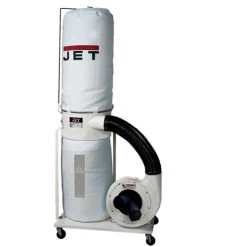 JET DC-1200VX-BK1 Vortex 230V 2HP Single-Phase Dust Collector With 30-Micron Bag Filter Kit