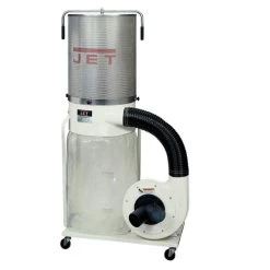JET DC-1200VX-CK3 230V/460V Vortex 2HP Three-Phase Dust Collector With 2-Micron Canister Kit