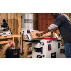 JET 715155 230V 15 Amp 3 HP JPJ-12BHH 12 In. Corded Electric Helical Head Planer / Jointer -Tool Store jetn715155 h