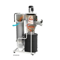 JET JCDC-1.5 115V 1.5 HP 1PH Cyclone Dust Collector 5 JET JCDC-1.5 115V 1.5 HP 1PH Cyclone Dust Collector -Tool Store jetn717515 b