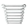 GearWrench 9417 7-Piece Standard Metric Combination Ratcheting Wrench Set