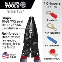 Klein Tools 1019 Klein-Kurve Wire Stripper / Crimper / Cutter Multi Tool -Tool Store klnn1019 i
