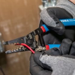 Klein Tools 11053 Klein-Kurve 7-1/8 In. Wire Stripper And Cutter For 6-12 AWG Stranded Wire -Tool Store klnn11053 g
