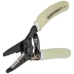 Klein Tools 11055GLW High-Visibility Klein-Kurve 10 - 18 AWG Solid/ 12 - 20 AWG Stranded Wire Stripper/ Cutter -Tool Store klnn11055glw b
