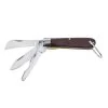 Klein Tools 1550-6 3 Blade Pocket Knife With Screwdriver