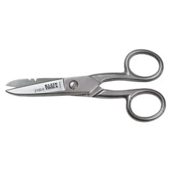 Klein Tools 2100-9 Electrician's 5-1/4 In. Stainless Steel Scissors With Stripping Notches