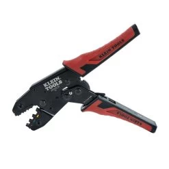 Klein Tools 3005CR Ratcheting Insulated Terminal Crimper For 10 To 22 AWG Wire -Tool Store klnn3005cr c