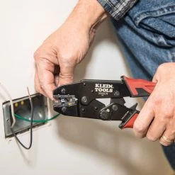 Klein Tools 3005CR Ratcheting Insulated Terminal Crimper For 10 To 22 AWG Wire -Tool Store klnn3005cr g