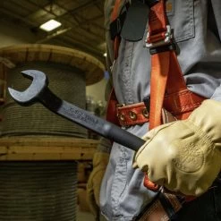 Klein Tools 3213TT 1-7/16 In. Nominal Opening With Tether Hole Spud Wrench -Tool Store klnn3213tt c