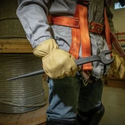 Klein Tools 3213TT 1-7/16 In. Nominal Opening With Tether Hole Spud Wrench -Tool Store klnn3213tt d