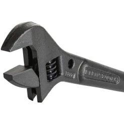 Klein Tools 3227 10 In. Adjustable Spud Wrench With Tether Hole 16 Klein Tools 3227 10 In. Adjustable Spud Wrench With Tether Hole -Tool Store klnn3227 b