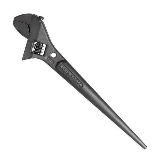 Klein Tools 3227 10 In. Adjustable Spud Wrench With Tether Hole 4 Klein Tools 3227 10 In. Adjustable Spud Wrench With Tether Hole - Image 4