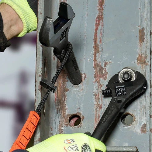 Klein Tools 3227 10 In. Adjustable Spud Wrench With Tether Hole 10 Klein Tools 3227 10 In. Adjustable Spud Wrench With Tether Hole - Image 10