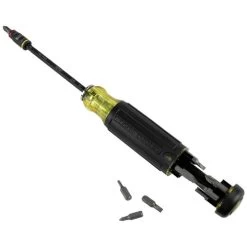 Klein Tools 32304 14-in-1 HVAC Adjustable-Length Impact Screwdriver With Flip Socket -Tool Store klnn32304 c