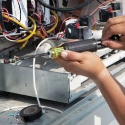 Klein Tools 32304 14-in-1 HVAC Adjustable-Length Impact Screwdriver With Flip Socket -Tool Store klnn32304 i