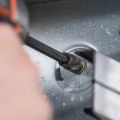 Klein Tools 32304 14-in-1 HVAC Adjustable-Length Impact Screwdriver With Flip Socket -Tool Store klnn32304 k