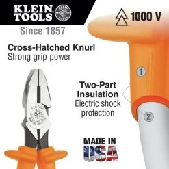 Klein Tools 33527 22-Piece 1000V General Purpose Insulated Tool Kit -Tool Store klnn33527 h