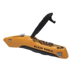 Klein Tools 44133 Klein-Kurve Heavy Duty Retractable Utility Knife With Wire Stripper 12 Klein Tools 44133 Klein-Kurve Heavy Duty Retractable Utility Knife With Wire Stripper -Tool Store klnn44133 c