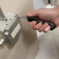 Klein Tools 44217 Electrician's Pocket Knife With #2 Phillips -Tool Store klnn44217 e