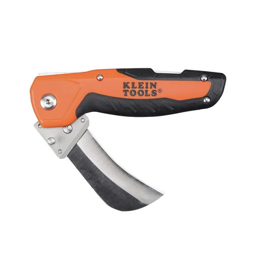 Klein Tools 44218 Cable Skinning Folding Lockback Electricians Utility Knife With Replaceable Hawkbill Blade 5 Klein Tools 44218 Cable Skinning Folding Lockback Electricians Utility Knife With Replaceable Hawkbill Blade - Image 5