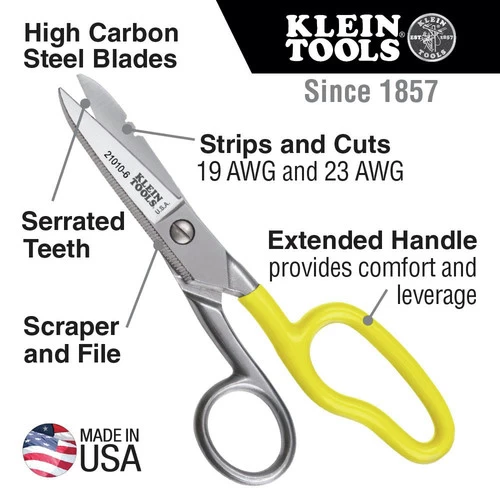Klein Tools 46039 Cable Splicer Electricians Knife And Free-Fall Snip Kit 2 Klein Tools 46039 Cable Splicer Electricians Knife And Free-Fall Snip Kit - Image 2