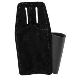 Klein Tools 5118C Black Leather Tool Pouch For Belts -Tool Store klnn5118c d