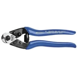 Klein Tools 63016 Heavy-Duty 7-1/2 In. Cable Cutter - Blue