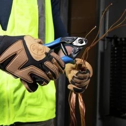 Klein Tools 63016 Heavy-Duty 7-1/2 In. Cable Cutter - Blue -Tool Store klnn63016 f