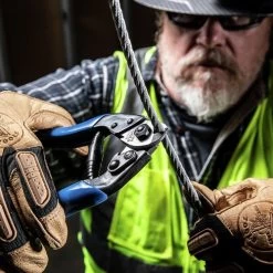 Klein Tools 63016 Heavy-Duty 7-1/2 In. Cable Cutter - Blue -Tool Store klnn63016 h