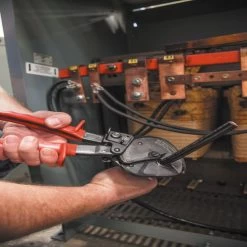 Klein Tools 63711 Wire Cable Cutter With Open Front Loading Jaws -Tool Store klnn63711 d