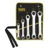 Klein Tools 68221 5-Piece Ratcheting Box Wrench Set