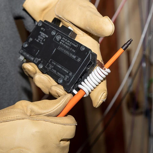 Klein Tools 6926INS 1/4 In. Cabinet Tip 6 In. Round Shank Insulated Screwdriver 11 Klein Tools 6926INS 1/4 In. Cabinet Tip 6 In. Round Shank Insulated Screwdriver - Image 11