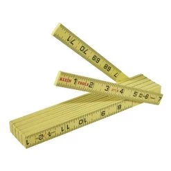 Klein Tools 911-6 6 Ft. Outside Reading Fiberglass Folding Ruler -Tool Store klnn911 6 a