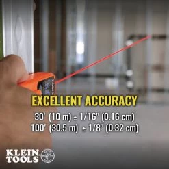 Klein Tools 93LDM100C 100 Ft. Compact Laser Distance Measure 12 Klein Tools 93LDM100C 100 Ft. Compact Laser Distance Measure -Tool Store klnn93ldm100c c